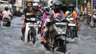 Cara mengatasi motor mogok pasca menerjang banjir