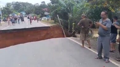BPJN Jambi gerak cepat menangani Jalinsum Bungo putus