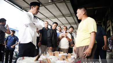 Mentan sidak ke Pasar Cipinang pastikan stok beras aman pada waktu Ramadhan