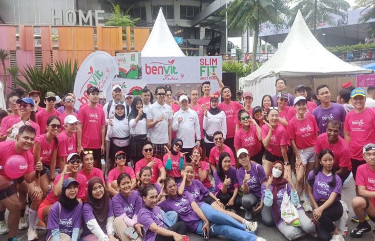 BenVit Fiber Plus Collagen Ajak Warga Ibukota Indonesia Hidup Optimal di area area CFD Sudirman