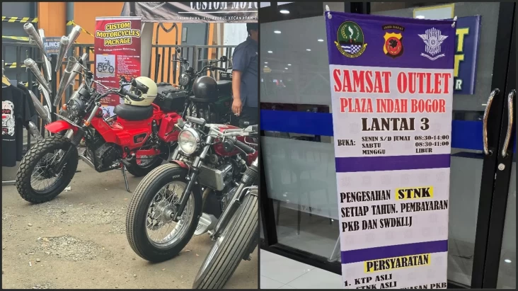 Biaya Ganti Warna Motor di area pada STNK lalu BPKP 2025