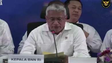 BNN Sita 1,2 Ton Narkoba Senilai Rp1 Ribu Miliar juga 7 Mobil Mewah