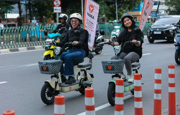 Hadir dalam area Ibukota Indonesia Lebaran Fair 2025, Rencana Yadea Green E-mobility Fund Diluncurkan