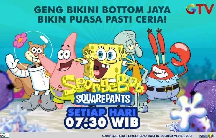Its Family Time! Ada Krabby Patty serta juga Kelp Shake, Yuk Ikut Serunya Ramadan di dalam area Bikini Bottom Bareng GTV!