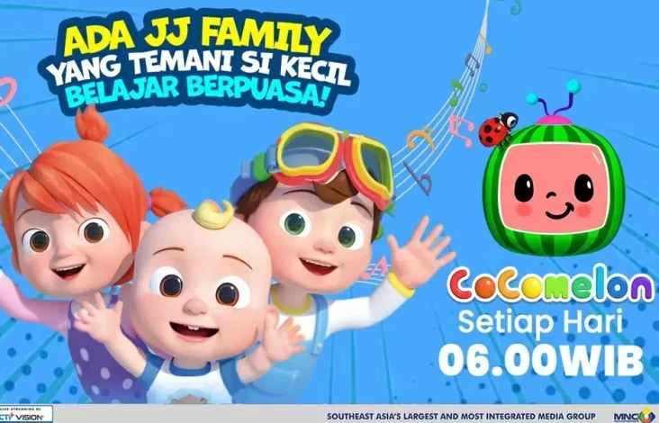 Its Family Time! Ayo Ajak si Kecil Belajar Puasa Lewat Lagu-lagu Easy Listening dalam area Cocomelon GTV!