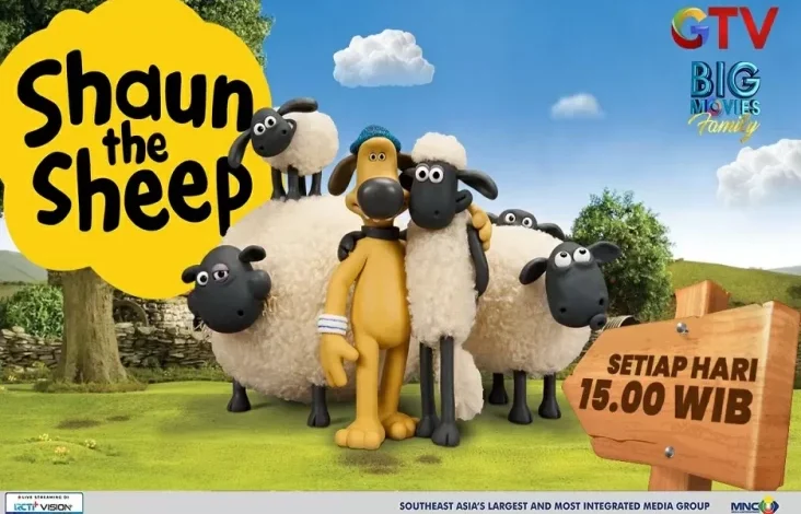 Its Family Time! GTV Tayangkan Shaun si Domba Lucu tapi Jahil yang Jadi Temani Sore Kamu!