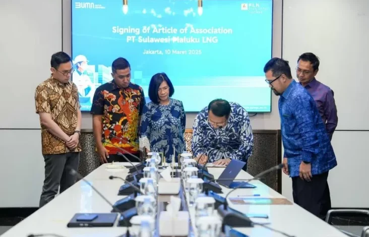 Kebut Gasifikasi dalam area Sulawesi Maluku, PLN EPI kemudian Konsorsium Dirikan JV