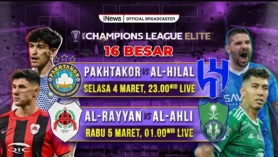 Live di area tempat iNews! Al Hilal vs Pakhtakor dalam tempat Babak 16 Besar AFC Champion League, Waktu petang Hal ini adalah Waktu 23.00 Waktu Indonesia Barat