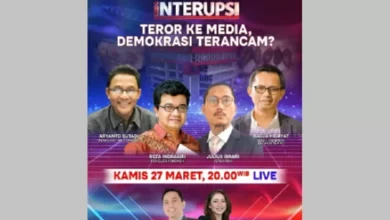Waktu senja Ini adalah adalah Teror ke Media, Demokrasi Terancam? di INTERUPSI dengan Ariyo Ardi, Anisha Dasuki kemudian juga Para Narasumber Kredibel Lainnya Live di area pada iNews