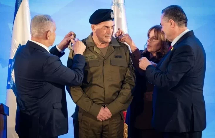 Panglima Militer Zionis yang mana Baru Eyal Zamir Berambisi Mewujudkan tanah negeri Israel Raya