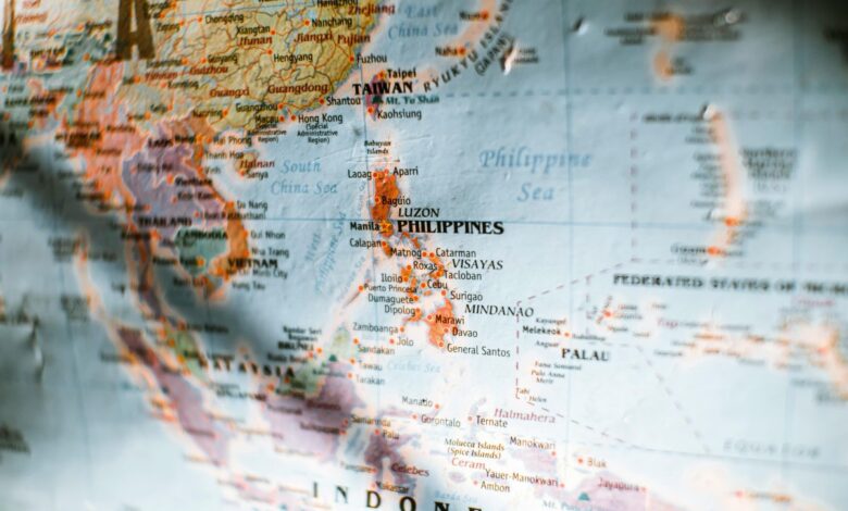 Mengenal batas wilayah Kontinen Asia dan juga keunikannya pada peta globus