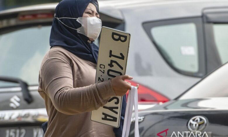 Penting periksa pelat nomor kendaraan, ini alasan berikutnya tindakan