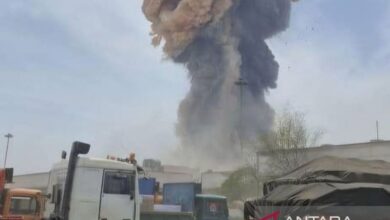 Ledakan besar guncang Pelabuhan Shahid Rajae Iran, asal-mula diselidiki
