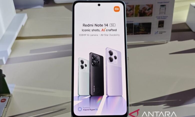 Redmi Note 14 tak lama kemudian Redmi Note 14 5G rilis, ini spesifikasi kemudian harganya