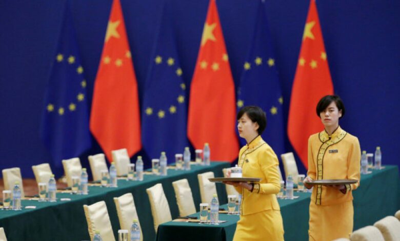 China akan sambut baik lawatan pemimpin UE pada waktu yang dimaksud mana tepat