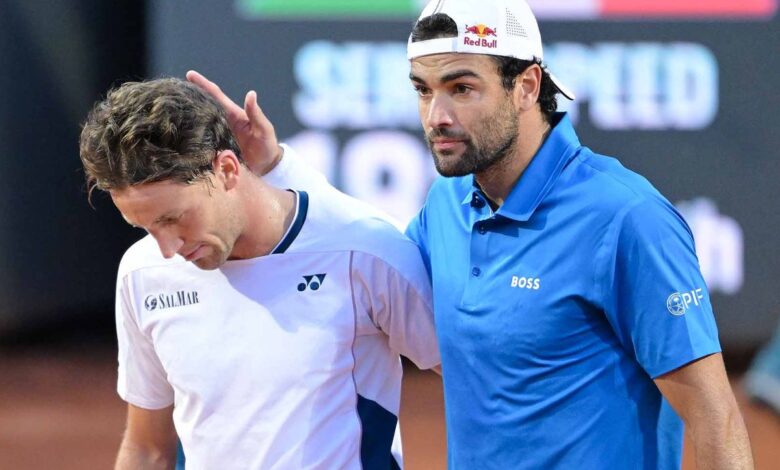 Berrettini mundur, Ruud melaju ke 16 besar pada Roma